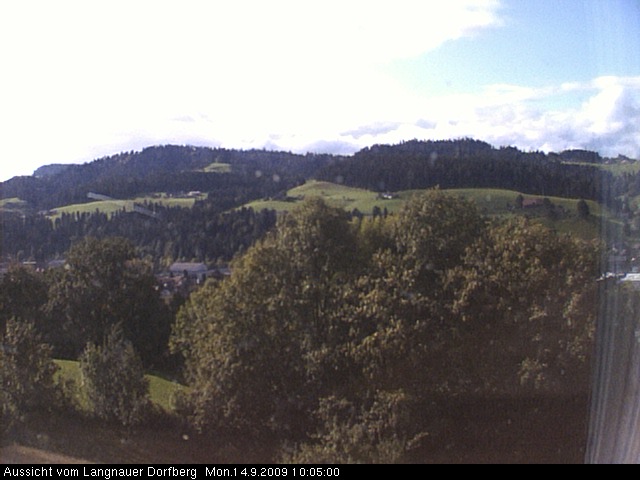 Webcam-Bild: Aussicht vom Dorfberg in Langnau 20090914-100500