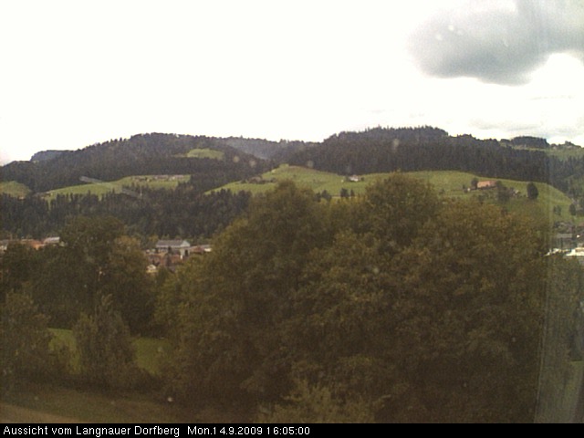 Webcam-Bild: Aussicht vom Dorfberg in Langnau 20090914-160500