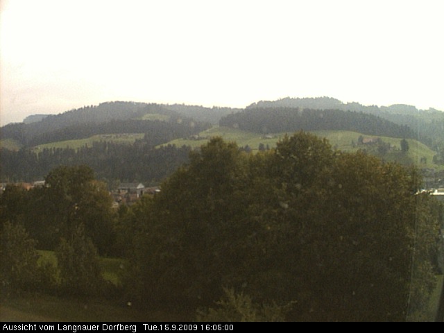 Webcam-Bild: Aussicht vom Dorfberg in Langnau 20090915-160500