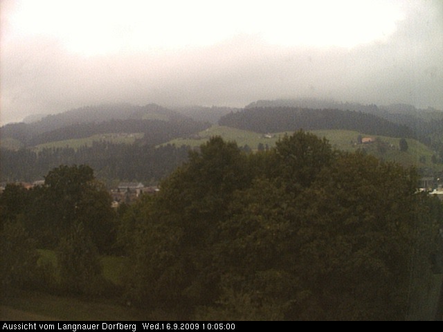 Webcam-Bild: Aussicht vom Dorfberg in Langnau 20090916-100500