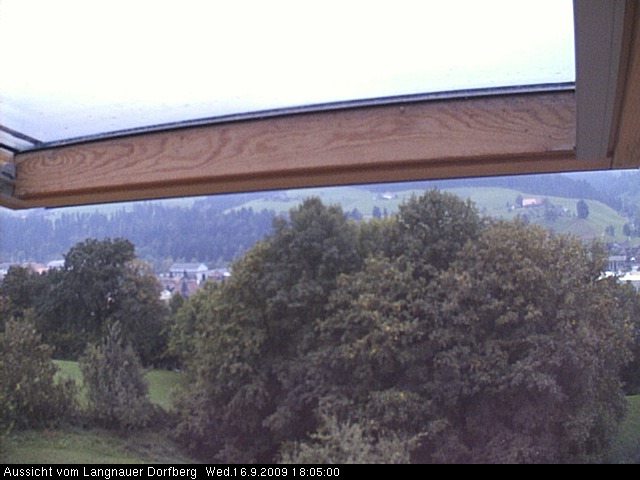 Webcam-Bild: Aussicht vom Dorfberg in Langnau 20090916-180500