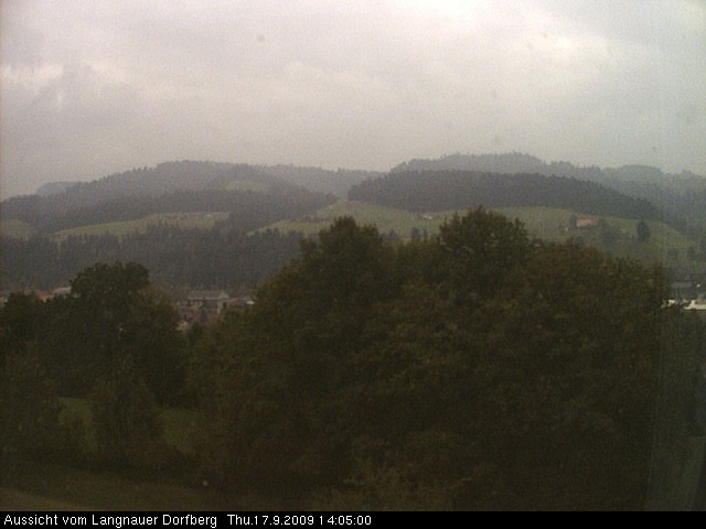 Webcam-Bild: Aussicht vom Dorfberg in Langnau 20090917-140500