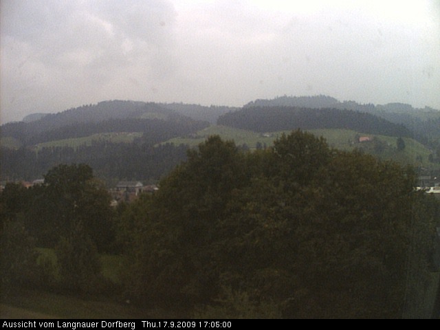 Webcam-Bild: Aussicht vom Dorfberg in Langnau 20090917-170500