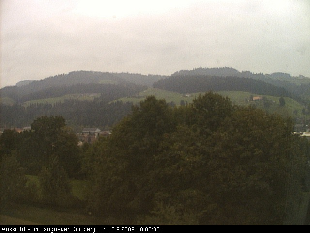 Webcam-Bild: Aussicht vom Dorfberg in Langnau 20090918-100500