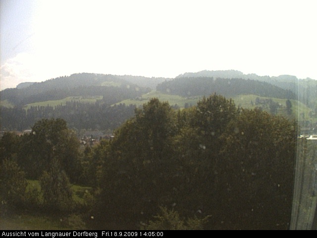 Webcam-Bild: Aussicht vom Dorfberg in Langnau 20090918-140500