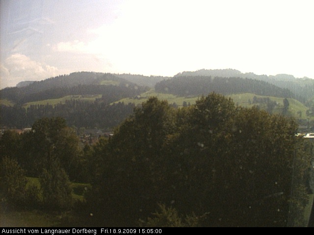 Webcam-Bild: Aussicht vom Dorfberg in Langnau 20090918-150500