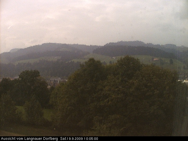 Webcam-Bild: Aussicht vom Dorfberg in Langnau 20090919-100500