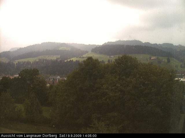 Webcam-Bild: Aussicht vom Dorfberg in Langnau 20090919-140500