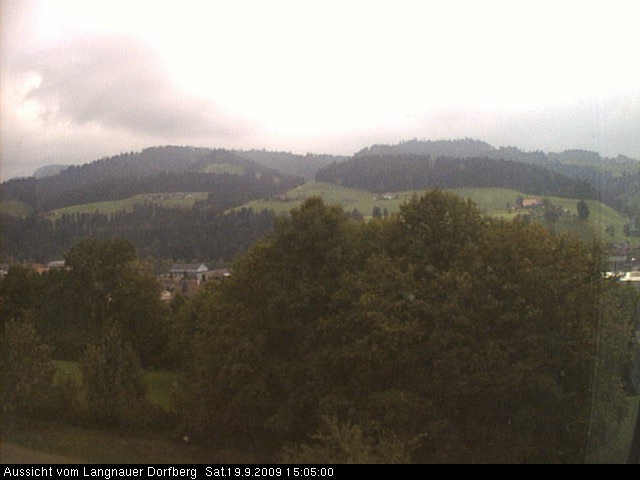 Webcam-Bild: Aussicht vom Dorfberg in Langnau 20090919-150500
