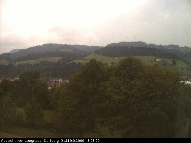 Webcam-Bild: Aussicht vom Dorfberg in Langnau 20090919-160500