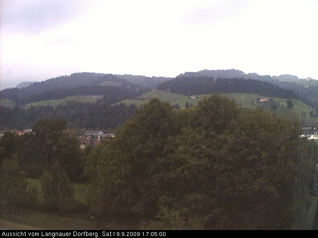 Webcam-Bild: Aussicht vom Dorfberg in Langnau 20090919-170500