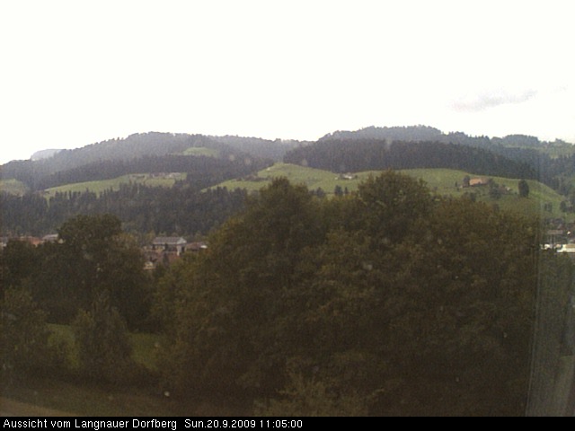 Webcam-Bild: Aussicht vom Dorfberg in Langnau 20090920-110500