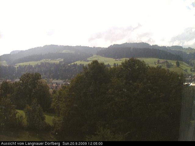 Webcam-Bild: Aussicht vom Dorfberg in Langnau 20090920-120500