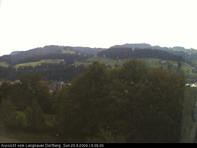 Webcam-Bild: Aussicht vom Dorfberg in Langnau 20090920-150500