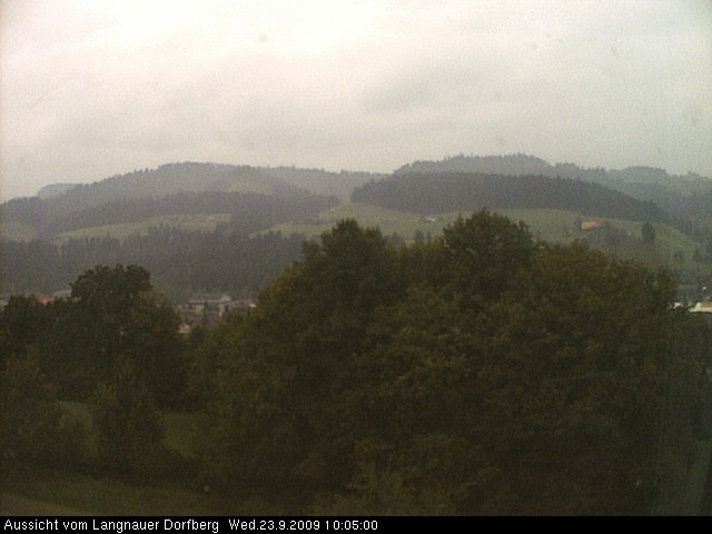Webcam-Bild: Aussicht vom Dorfberg in Langnau 20090923-100500