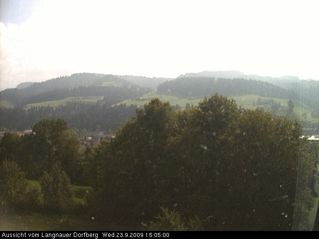 Webcam-Bild: Aussicht vom Dorfberg in Langnau 20090923-150500