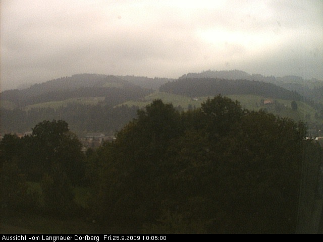 Webcam-Bild: Aussicht vom Dorfberg in Langnau 20090925-100500