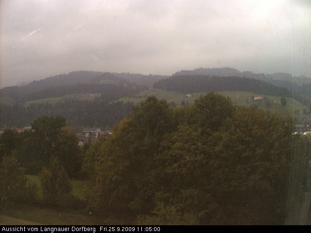 Webcam-Bild: Aussicht vom Dorfberg in Langnau 20090925-110500