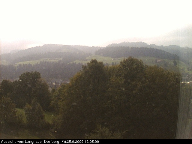 Webcam-Bild: Aussicht vom Dorfberg in Langnau 20090925-120500