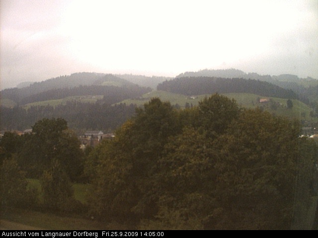Webcam-Bild: Aussicht vom Dorfberg in Langnau 20090925-140500