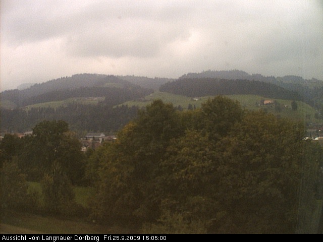 Webcam-Bild: Aussicht vom Dorfberg in Langnau 20090925-150500