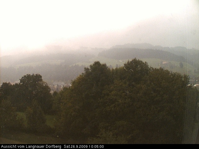 Webcam-Bild: Aussicht vom Dorfberg in Langnau 20090926-100500