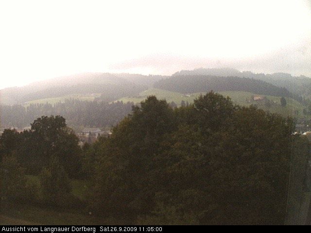 Webcam-Bild: Aussicht vom Dorfberg in Langnau 20090926-110500