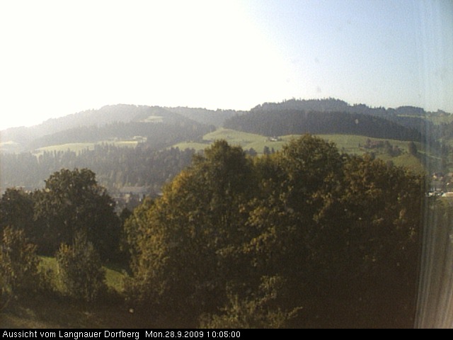 Webcam-Bild: Aussicht vom Dorfberg in Langnau 20090928-100500