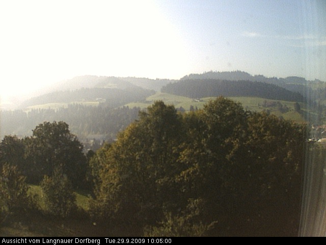 Webcam-Bild: Aussicht vom Dorfberg in Langnau 20090929-100500