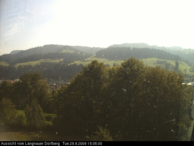 Webcam-Bild: Aussicht vom Dorfberg in Langnau 20090929-150500