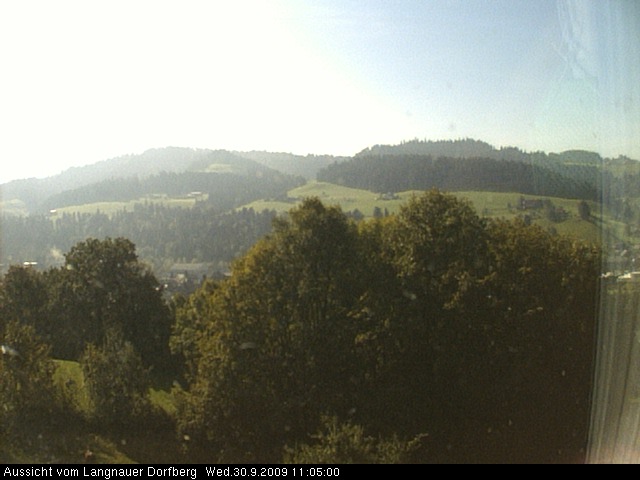 Webcam-Bild: Aussicht vom Dorfberg in Langnau 20090930-110500