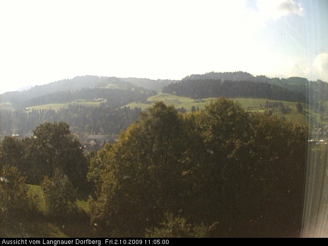 Webcam-Bild: Aussicht vom Dorfberg in Langnau 20091002-110500