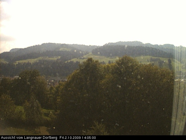 Webcam-Bild: Aussicht vom Dorfberg in Langnau 20091002-140500