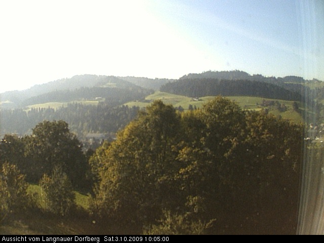 Webcam-Bild: Aussicht vom Dorfberg in Langnau 20091003-100500