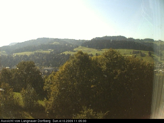 Webcam-Bild: Aussicht vom Dorfberg in Langnau 20091004-110500