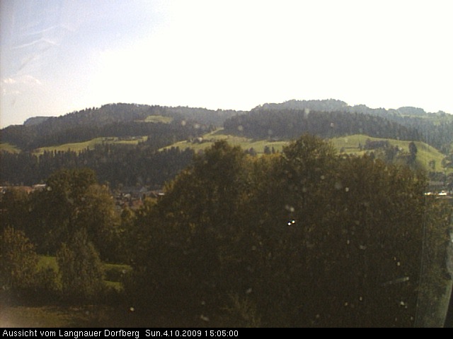 Webcam-Bild: Aussicht vom Dorfberg in Langnau 20091004-150500