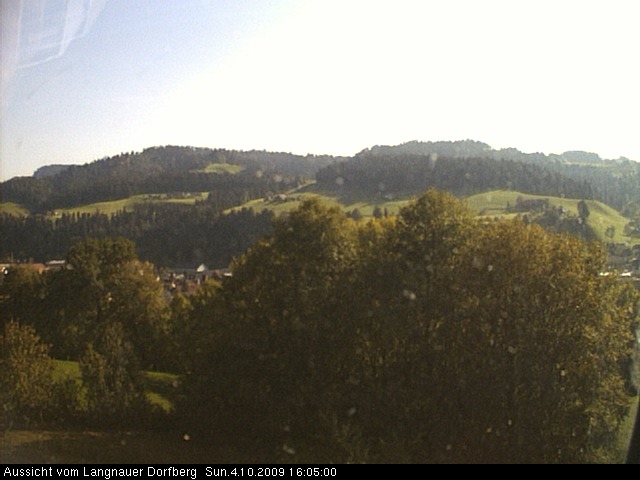 Webcam-Bild: Aussicht vom Dorfberg in Langnau 20091004-160500