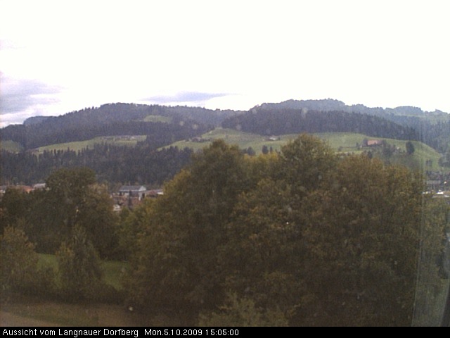 Webcam-Bild: Aussicht vom Dorfberg in Langnau 20091005-150500