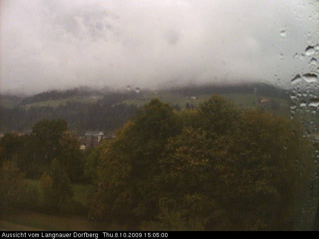 Webcam-Bild: Aussicht vom Dorfberg in Langnau 20091008-150500