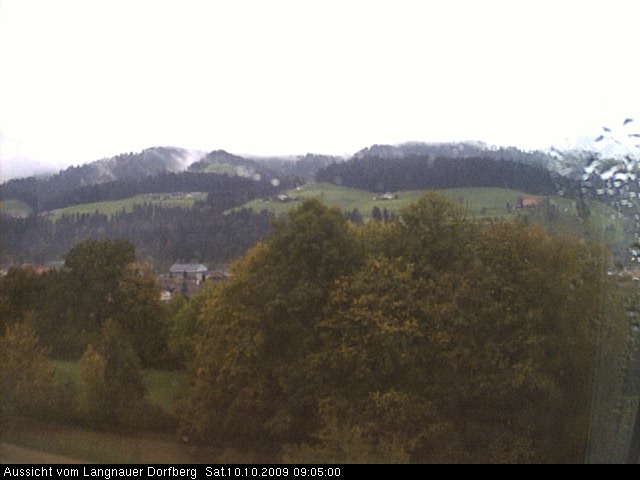 Webcam-Bild: Aussicht vom Dorfberg in Langnau 20091010-090500