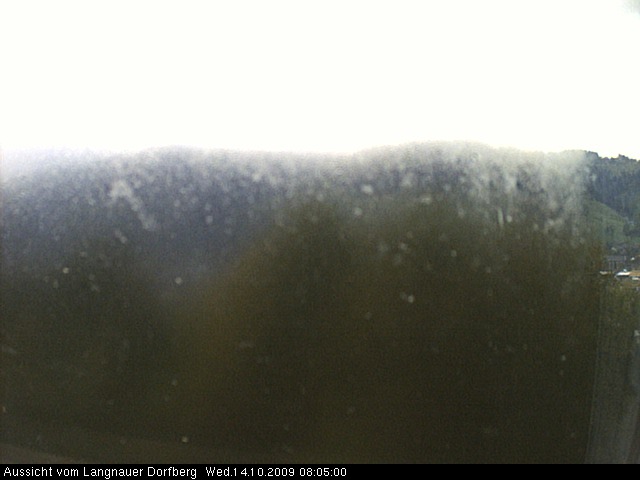 Webcam-Bild: Aussicht vom Dorfberg in Langnau 20091014-080500