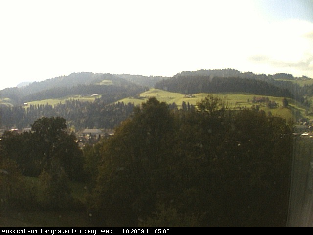 Webcam-Bild: Aussicht vom Dorfberg in Langnau 20091014-110500