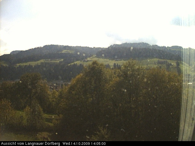 Webcam-Bild: Aussicht vom Dorfberg in Langnau 20091014-140500