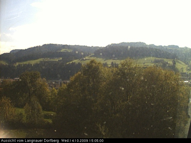Webcam-Bild: Aussicht vom Dorfberg in Langnau 20091014-150500