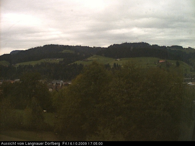 Webcam-Bild: Aussicht vom Dorfberg in Langnau 20091016-170500