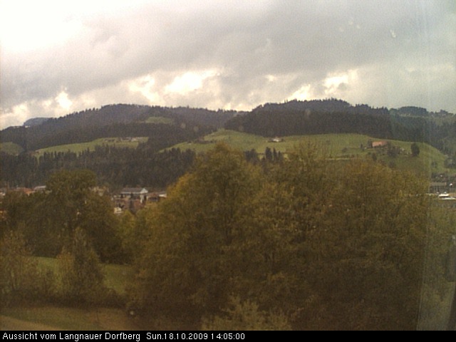 Webcam-Bild: Aussicht vom Dorfberg in Langnau 20091018-140500