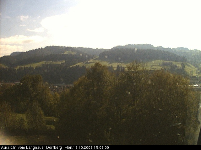 Webcam-Bild: Aussicht vom Dorfberg in Langnau 20091019-150500
