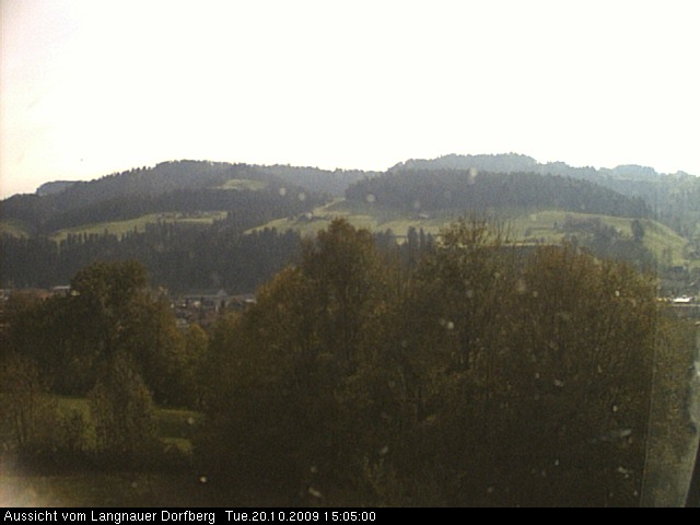Webcam-Bild: Aussicht vom Dorfberg in Langnau 20091020-150500