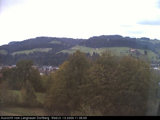 Webcam-Bild: Aussicht vom Dorfberg in Langnau 20091021-110500