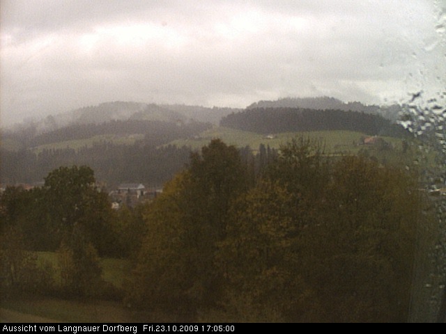 Webcam-Bild: Aussicht vom Dorfberg in Langnau 20091023-170500